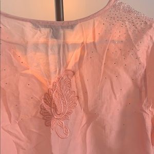 Frock top with Embroidery and bling